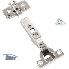 BLUM CLIP top Minischarnier 94�, Eckanschlag mit Feder SB-2 Blister