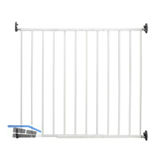 T�r- und Treppenschutzgitter Basic H 75 X B 68 - 106 cm, Stahl wei�