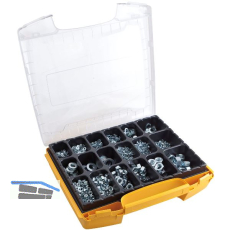 SCH-Sortimentskoffer Sechskantmuttern/Scheiben - DIN934 / DIN125A