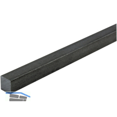 Edelstahl - Vierkantstange, ungeschliffen 6 mm
