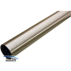 Edelstahl - Rundrohr 1.4301, geschliffen K240 16/1,5 mm