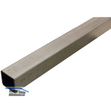 Edelstahl - Vierkantrohr 1.4301, ungeschliffen 40/40/2 mm