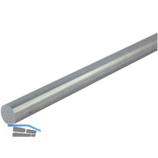 Edelstahl - Rundstange 4 mm, ungeschliffen, 3000 mm