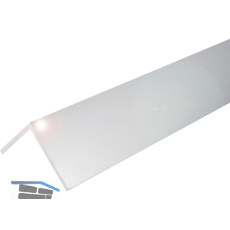 Aluminium Winkel AlMgSi0,5 Glanzchrom poliert, gleichschenkelig 20/20/2 mm