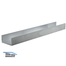 Verbindungsst�ck Terrassenprofil 50 x 25 x 300 mm