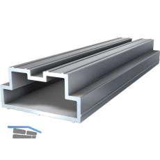 K&R Aluminium Verbinder H-Isostep, L: 196 mm