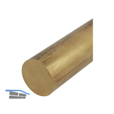 Messing Rundstange MS58 Ziehhart RD 35 mm