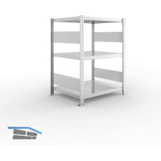 META Steck-Grundregal 1025 x 750 x 600 mm 3 Fachb�den 100 kg