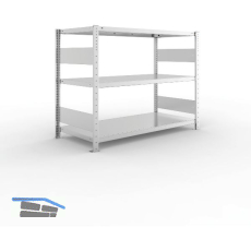META Steck-Grundregal 1025 x 1300 x 600 mm 3 Fachb�den 230 kg