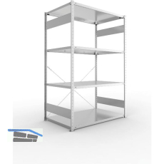 META Steck-Grundregal 2000 x 1300 x 800 mm 4 Fachb�den 230 kg