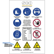 Baustellenhinweistafel 1000x660x3