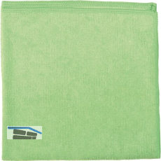 Microfasertuch Rainbow f�r universelle Reinigung 40 x 40 cm Farbe gr�n