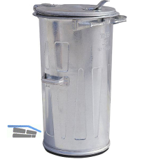 M�lltonne 110 Liter Stahlblech verzinkt