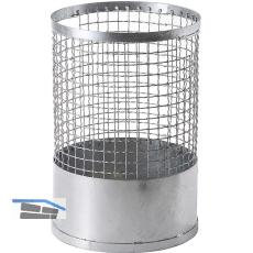 M�llkorb rund verzinkter Draht 70 Liter