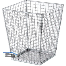 M�llkorb eckig verzinkter Draht 70 LIter