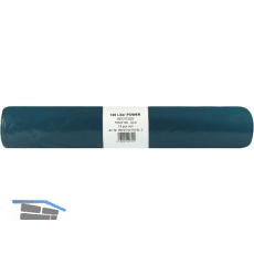 M�lls�cke Polyethylen 120 Liter, 60 my 700 x 1100 mm ohne Zugband blau
