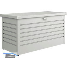 BIOHORT Gartenbox FreizeitBox 130 silber-metallic