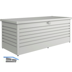 BIOHORT Gartenbox FreizeitBox 180 silber-metallic
