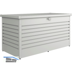 BIOHORT Gartenbox FreizeitBox 160 silber-metallic