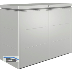 BIOHORT Gartenschrank HighBoard 160 silber-metallic