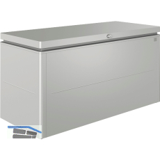 BIOHORT Design-Gartenbox LoungeBox 160 silber-metallic