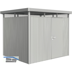 BIOHORT Ger�tehaus HighLine H3 silber-metallic