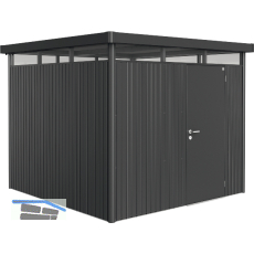 BIOHORT Ger�tehaus HighLine H4 dunkelgrau-metallic