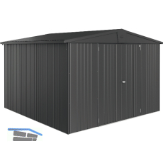 BIOHORT Ger�tehaus Europa 7 dunkelgrau-metallic