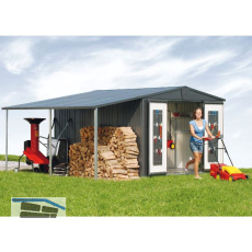 BIOHORT Seitendach Europa 2/3/4A dunkelgr�n