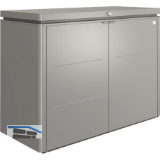 BIOHORT Gartenschrank HighBoard 160 quarzgrau-metallic