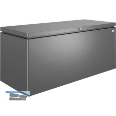 BIOHORT Design-Gartenbox LoungeBox 200 dunkelgrau-metallic