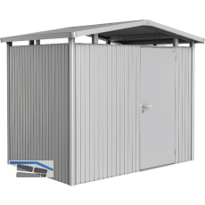 BIOHORT Ger�tehaus Panorama P2 silber-metallic 1-t�rig