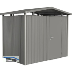 BIOHORT Ger�tehaus Panorama P2 quarzgrau-metallic 1-t�rig