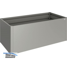 BIOHORT Hochbeet 2 x 1 quarzgrau-metallic