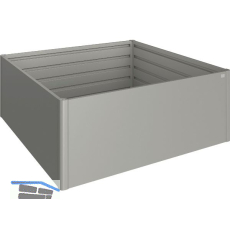 BIOHORT Hochbeet 2 x 2 quarzgrau-metallic