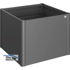 BIOHORT Hochbeet 1 x 1 dunkelgrau-metallic