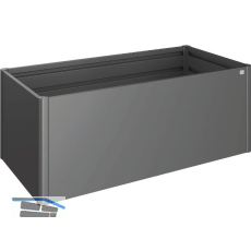 BIOHORT Hochbeet 2 x 1 dunkelgrau-metallic