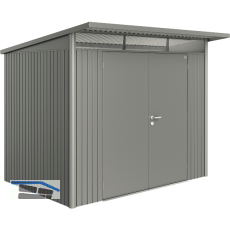 BIOHORT Ger�tehaus AvantGarde A5 quarzgrau-metallic Doppelt�r