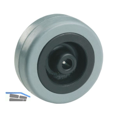 D�RNER + HELMER Rad Gummi Kunststoff-Felge 100 mm 70 kg