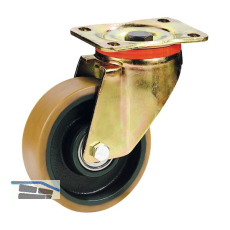 D�RNER + HELMER Lenkrolle Polyurethan Guss-Felge 200 mm 750 kg