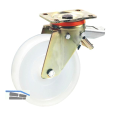 D�RNER + HELMER Lenkrolle Polyamid-Rad 100 mm 320 kg Feststeller