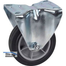 D�RNER + HELMER Bockrolle TPE PP-Felge 100 mm 70 kg