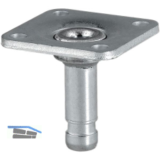 TENTE Plattenbefestigung P41 65 x 65 mm