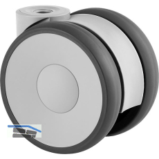 TENTE Lenkrolle Polyamid Schn�pperloch 75 mm 100 kg