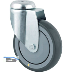 TENTE Lenkrolle TPR/Stahlblech 125 mm 100 kg