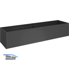 BIOHORT HochBeet Gr. 4x1 dunkelgrau-metallic