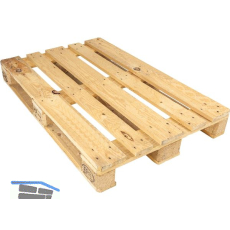 Euro-Normpalette Holz Neuware 1200 x 800 mm