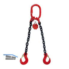 Kettengeh�nge 2-Strang L�nge 2 m Tragkraft 7500 kg inkl. Pr�fzeugnis