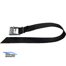 Kabelbefestigung mit Klemmschnalle Breite 25 mm L�nge 600 mm Farbe schwarz