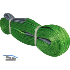 Hebeband Tragkraft 2000 kg gr�n L�nge 6 m Breite 60 mm